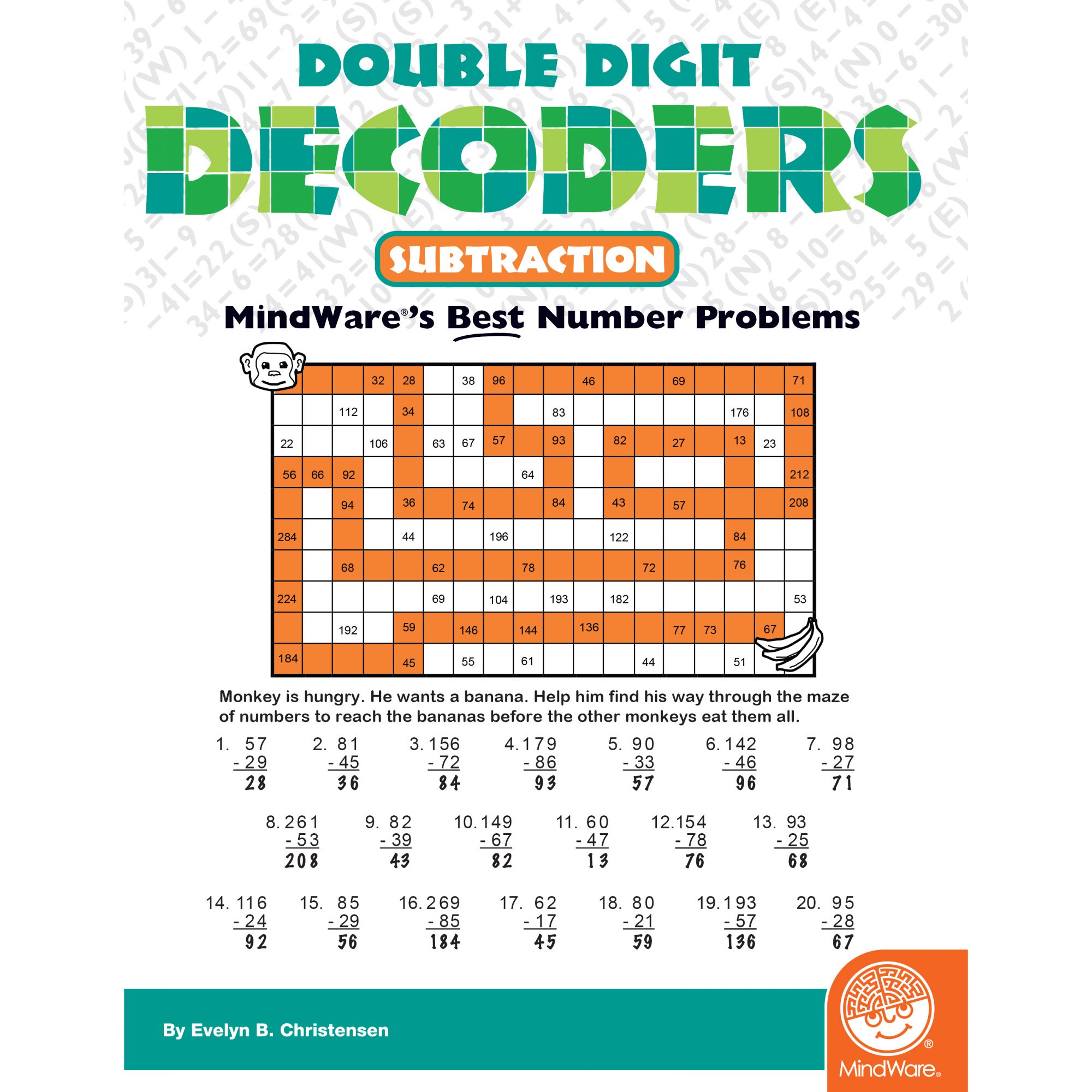The STEAM Room » Math – Double Digit Decoders: Subtraction
