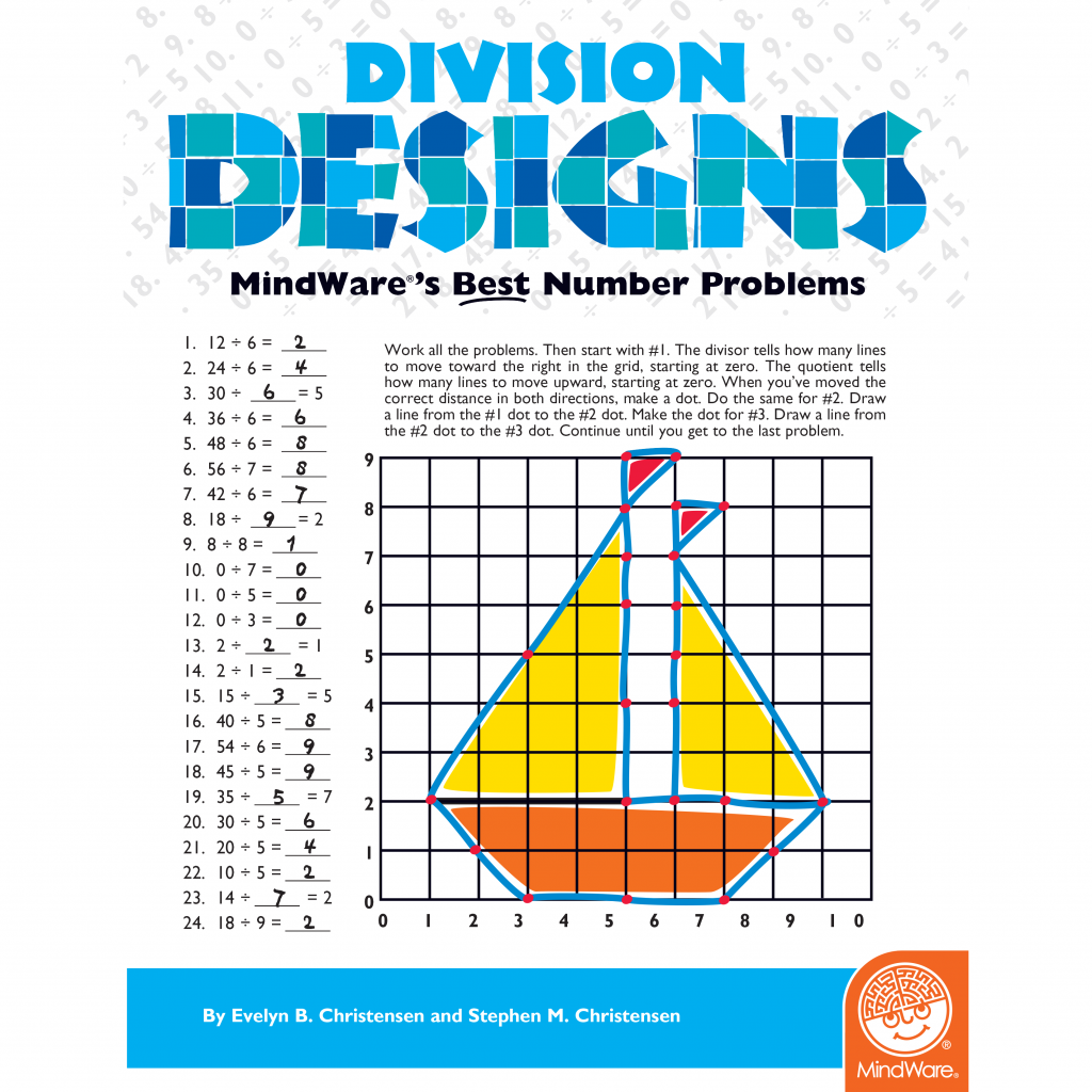The STEAM Room Math Mosaics Division Designs