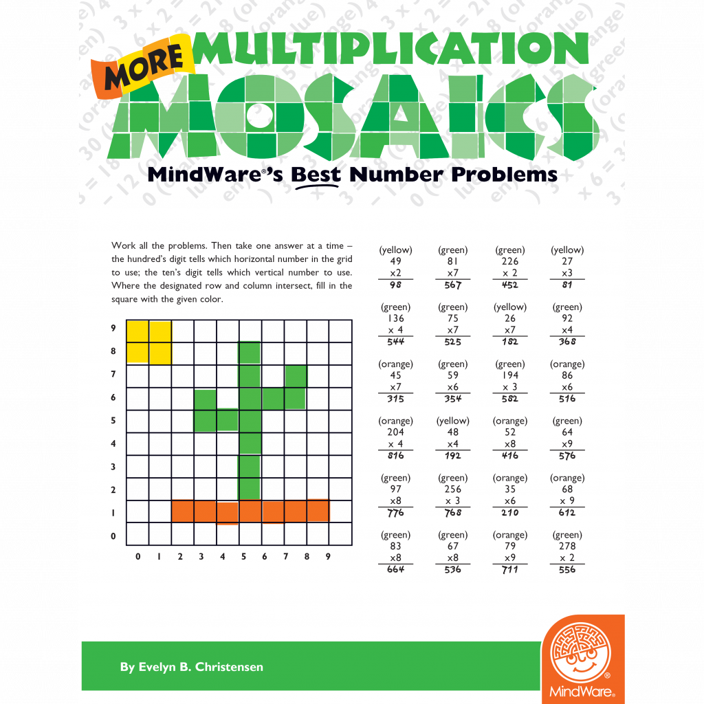 The STEAM Room Math Mosaics More Multiplication